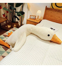 Giant Plush White Goose Pillow – Soft Pillow