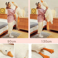 Giant Plush White Goose Pillow – Soft Pillow